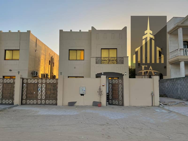 VILLA FOR RENT 5 BEDROOM HALL IN MOWAIHAT AJMAN YEARLY RENT 75,000/- AED