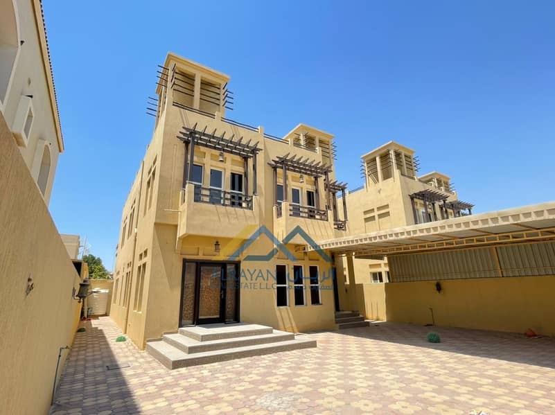 New villa for rent in Al Mowaihat 1 behind Nesto central air conditioning