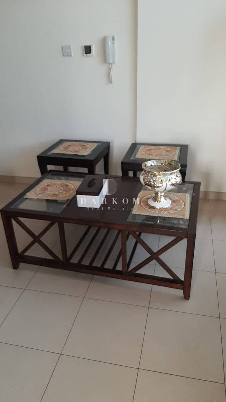 4 Fully Furnished | 1 BR With Balcony |  Pool View |  With Parking and Facilities