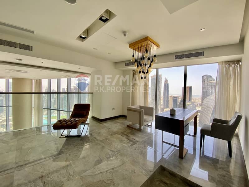 6 Full Burj View And fountain | 4 BR + maids |  Vacant