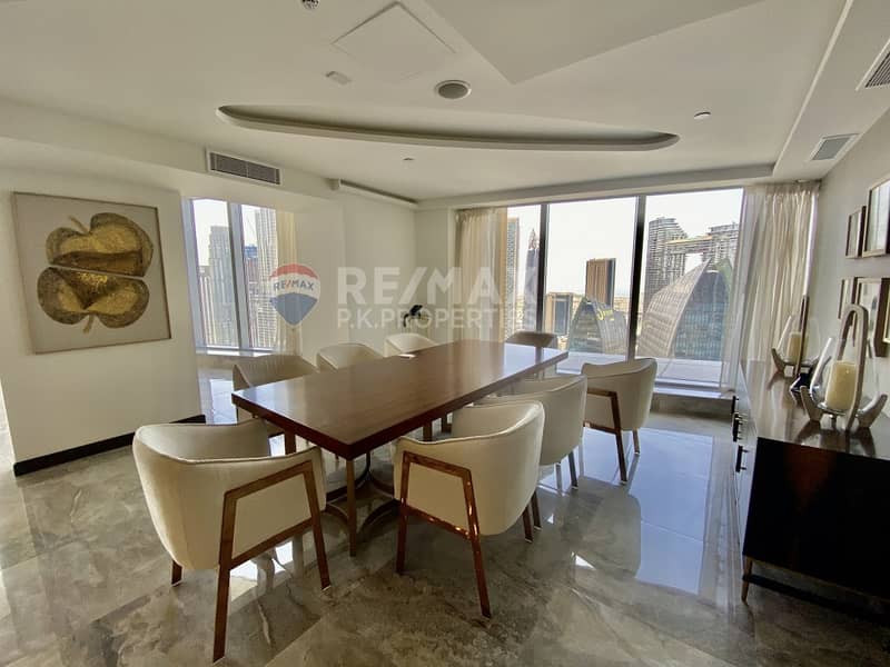 12 Full Burj View And fountain | 4 BR + maids |  Vacant