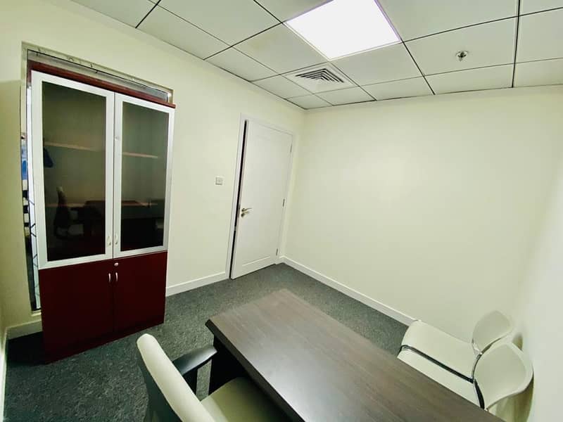 9 Fully Furnished Office in the Finest Location of Abu Dhabi