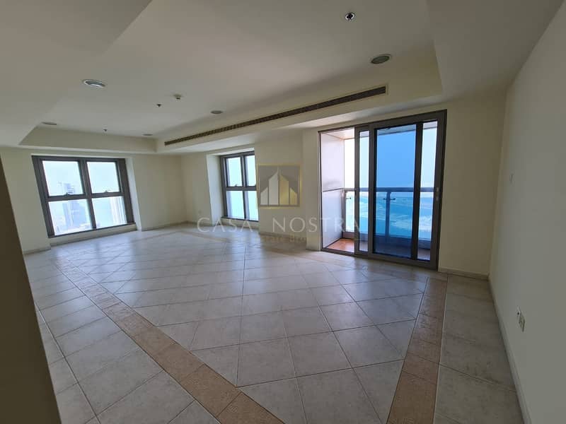 4 Spectacular Palm and Sea View 3BR on Higher Floor