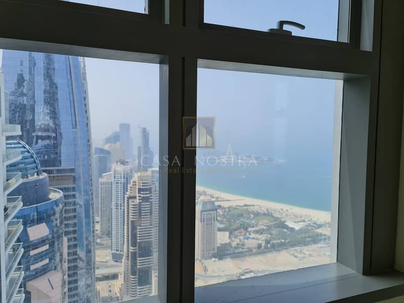 19 Spectacular Palm and Sea View 3BR on Higher Floor
