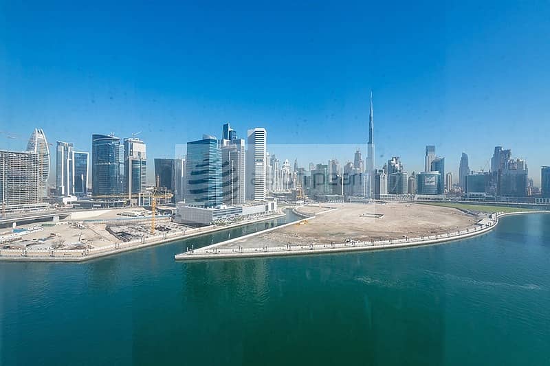Burj And Canal View | A/C Free | 3 Bedroom |Vacant