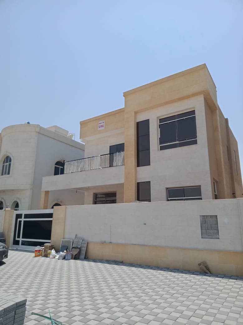 Villa for sale with jasmine, high-end finishing, at a special price, close to all services, and close to Mohammed Bin Zayed Street
