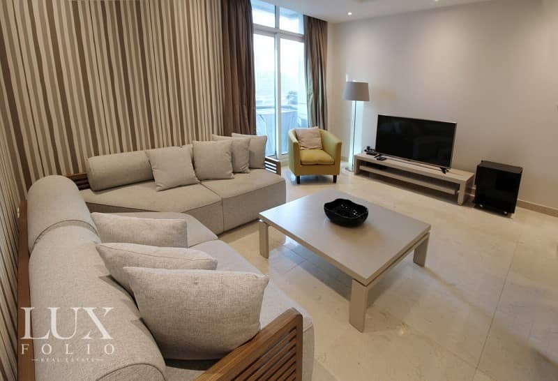 8 Furnished | Spacious 1 Bed | Partial Marina View