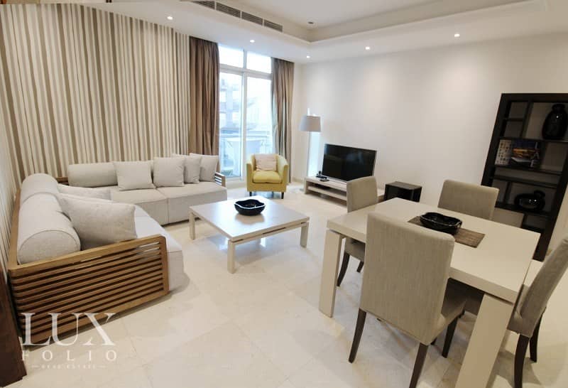 9 Furnished | Spacious 1 Bed | Partial Marina View