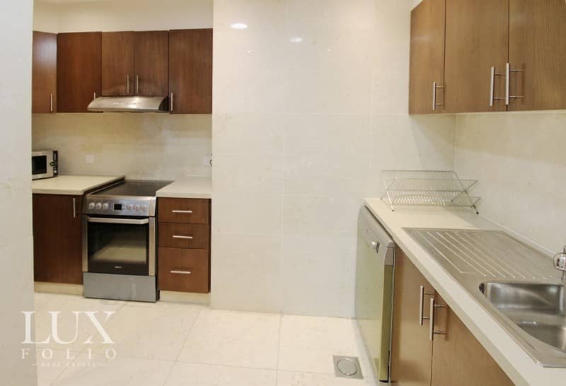 14 Furnished | Spacious 1 Bed | Partial Marina View