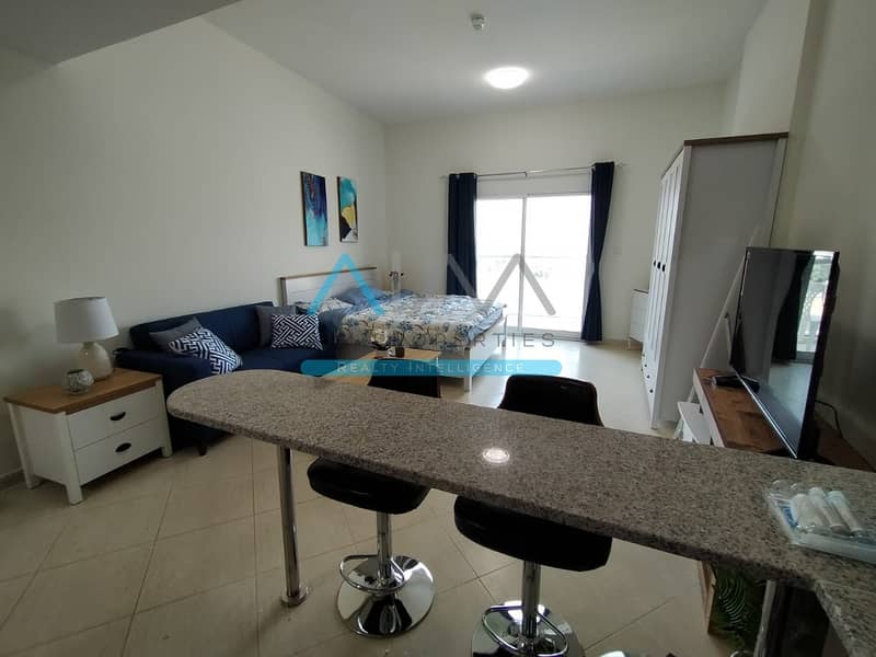 6 All In 3500 Per Month | Elegant Fully Furnished Studio With Beautiful Villa View
