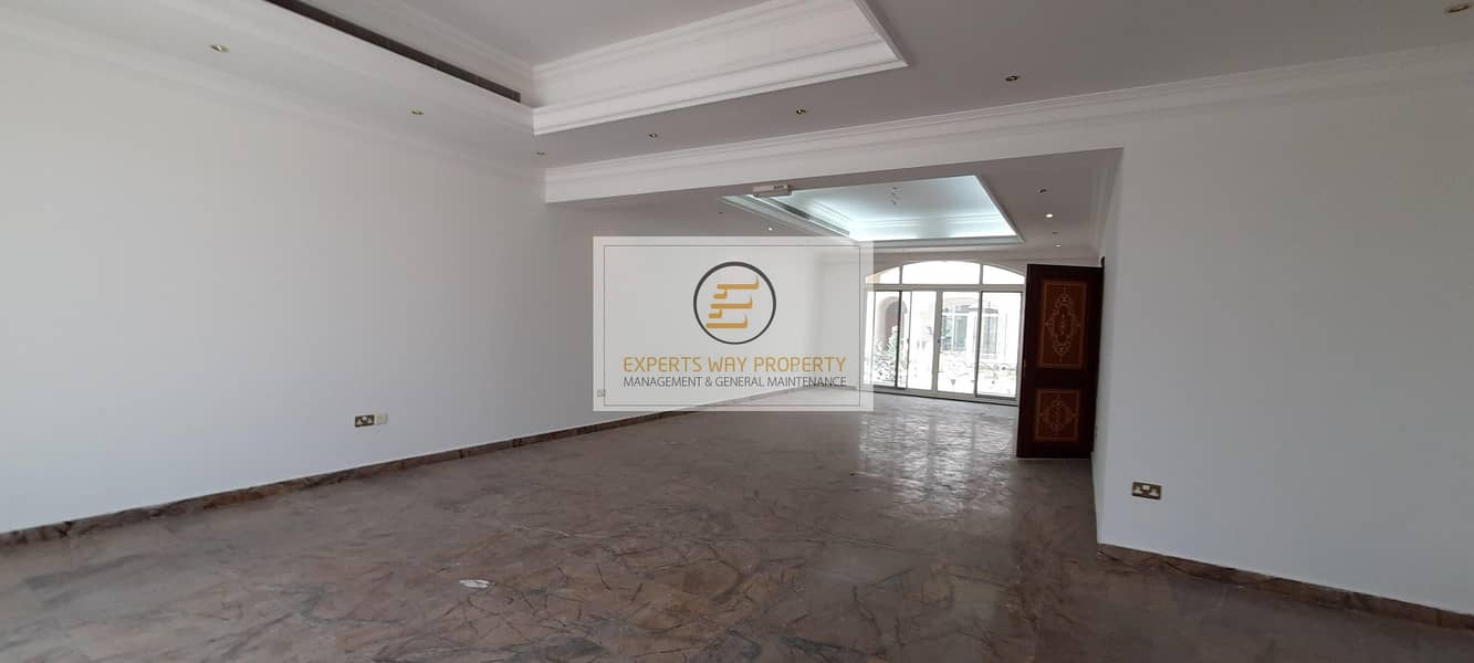 20 amazing finishing villa 4 bedrooms + maids room available for rent in khalifa A