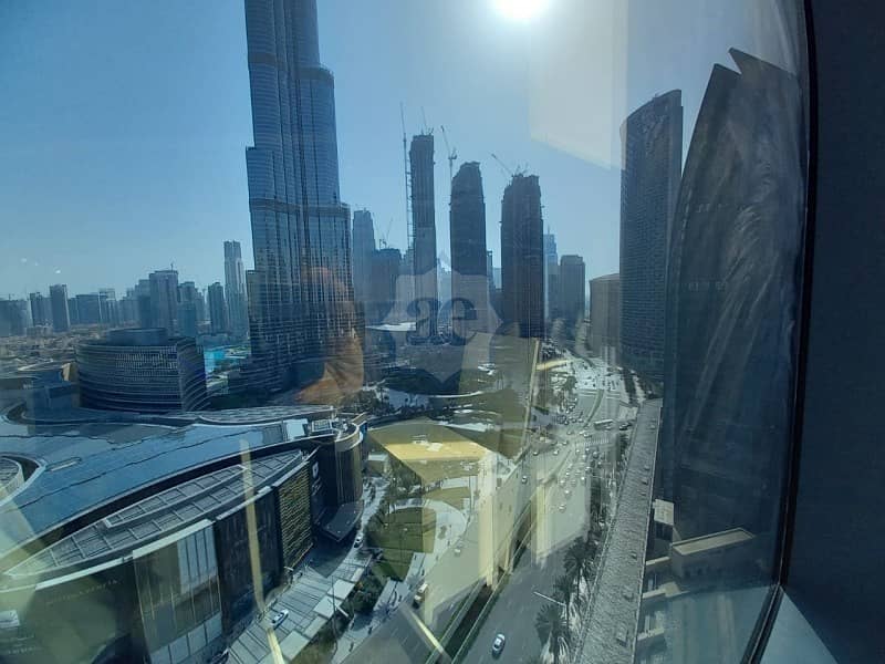 16 Fitted Office| Full Burj Khalifa & Fountain view