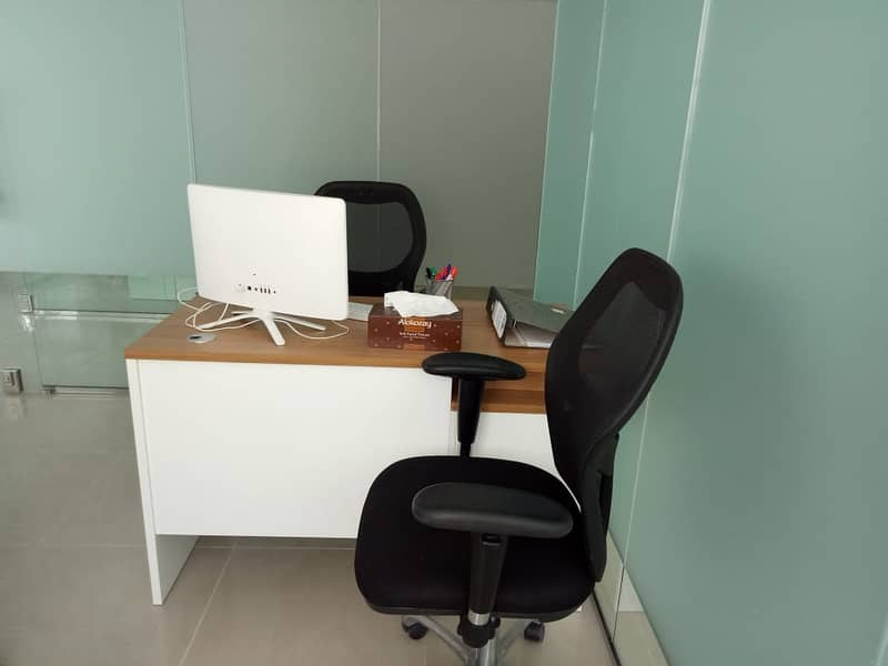 Premium and Furnished Offices/FREE Parking (Conditions applied), Free DEWA, WIFI, Telephone and many