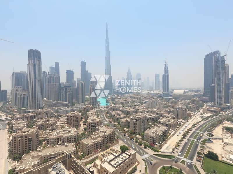 2 Fully Upgraded | High Floor | Burj khalifa & Downtown View