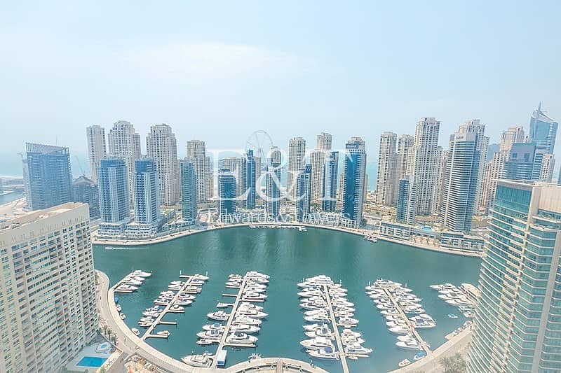 High Floor|Full Marina and JBR View|Luxury Living