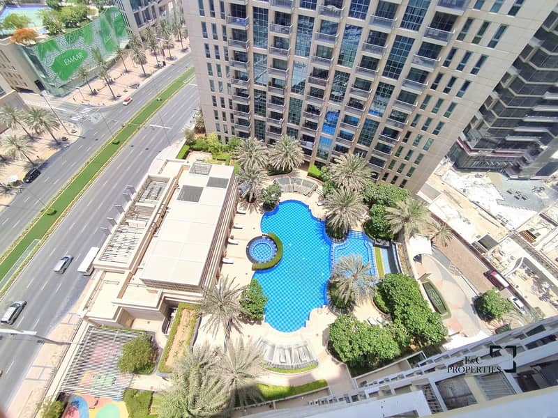 14 Burj Khalifa view | Balcony | Chiller Free