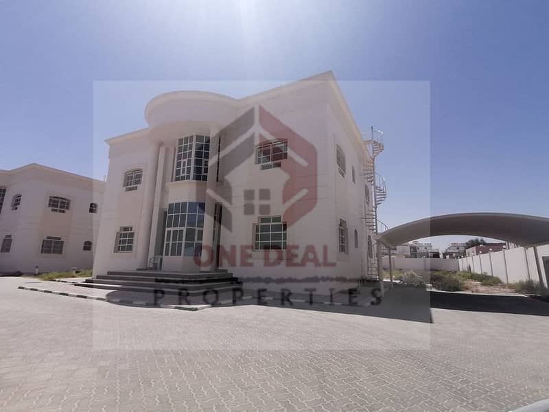 Separate Community 5BHK Duplex Villa in Markhaniya Al ain | sharing Garden