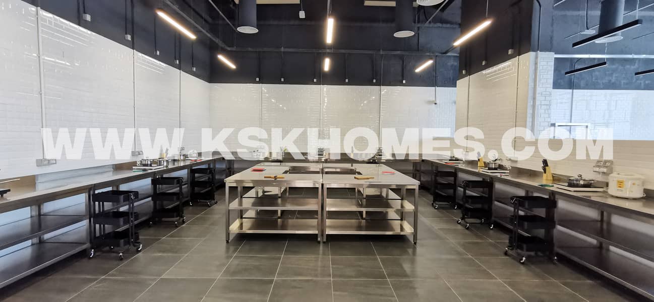 18 Large Communal Kitchen
