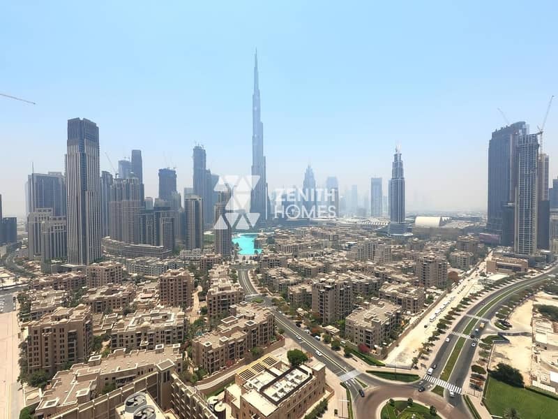 Fully Upgraded | High Floor | Burj khalifa & Downtown View