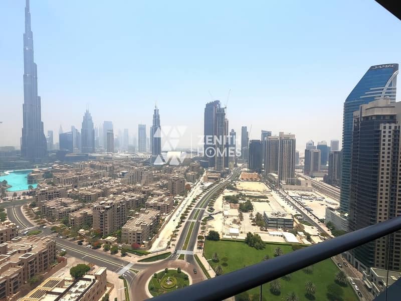30 Fully Upgraded | High Floor | Burj khalifa & Downtown View