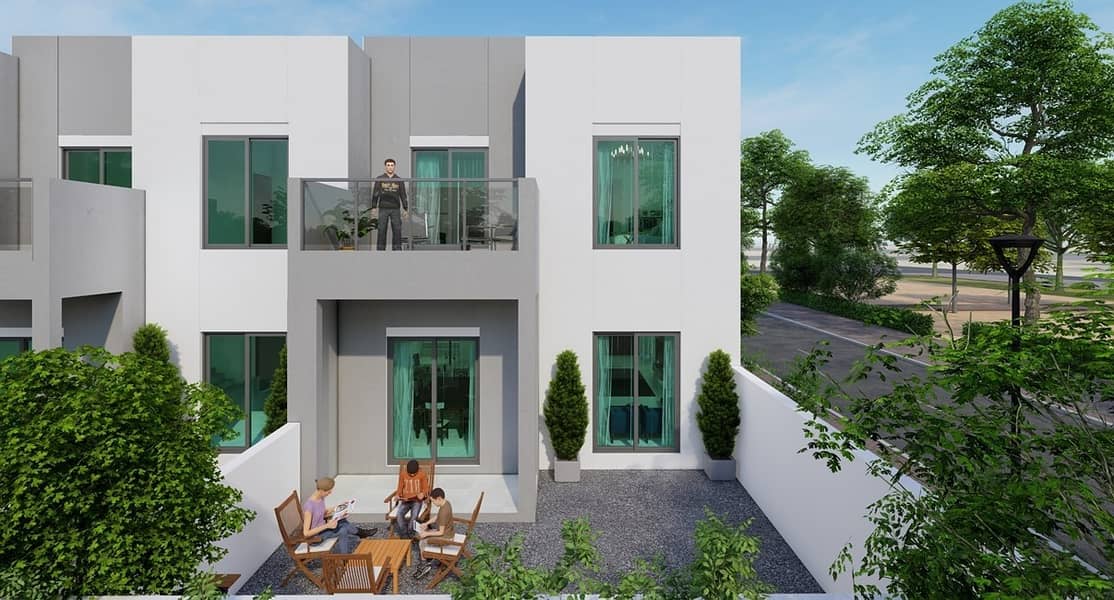 6 3-Bedroom Townhouse  + Maids Rom in Al Furjan by MAG Development