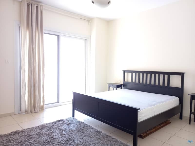 3 LARGE 1BR CONVERTED  INTO 2BR | FURNISHED AND EQUIPPED | GARDENIA 2 BLD | JVC EMIRATES GARDEN |