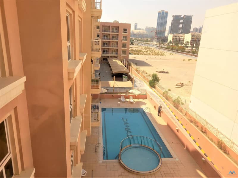 22 LARGE 1BR CONVERTED  INTO 2BR | FURNISHED AND EQUIPPED | GARDENIA 2 BLD | JVC EMIRATES GARDEN |