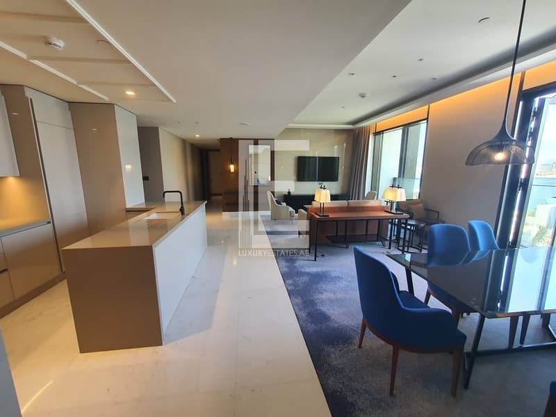 3 Serviced Apartment w/ Stunning Views of Ain Dubai