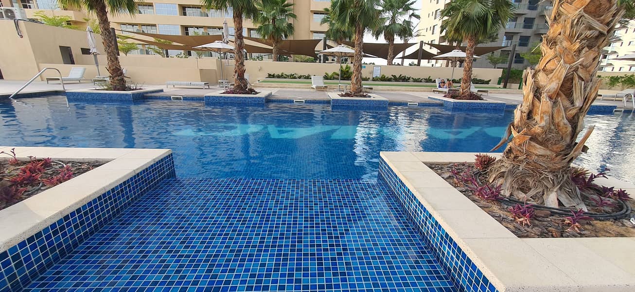 JVC GHALIA FULLY FURNISHED STUDIO FOR RENT WITH BALCONY ONLY 28,000 BY 4