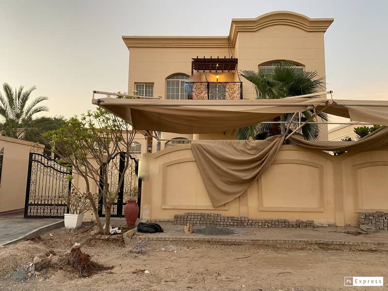 SEPARATE ENTRANCE Villa of 5-BR 2 Majlis and Hall AED145k at MBZ CITY