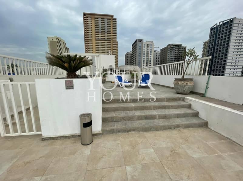 12 SS | Large Studio Apt With Balcony For Rent In Shamal