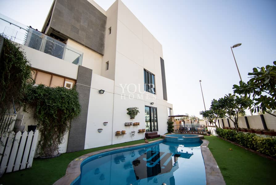 11 nK | 4Bed +Maid with Huge Garden+Swimming pool
