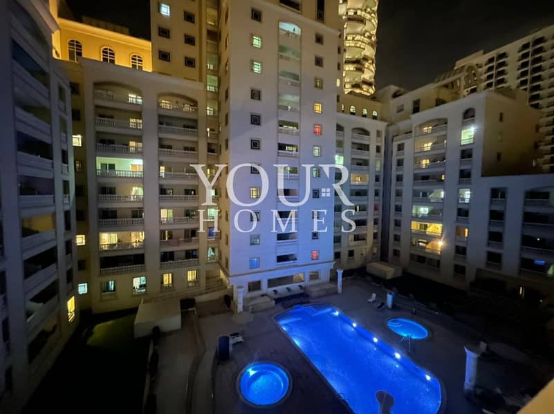 14 SS | FULLY FURNISHED 3BHK WITH MAID POOL VIEW IN PLAZA