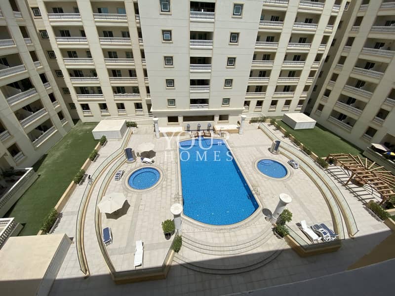 15 SS | FULLY FURNISHED 3BHK WITH MAID POOL VIEW IN PLAZA