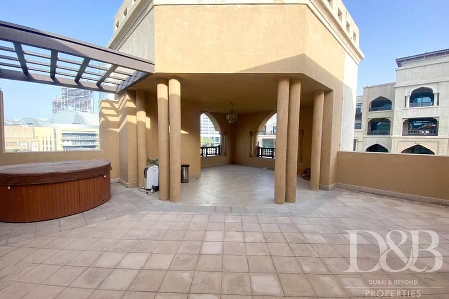3 Large Terrace | + Maids Room | Furnished