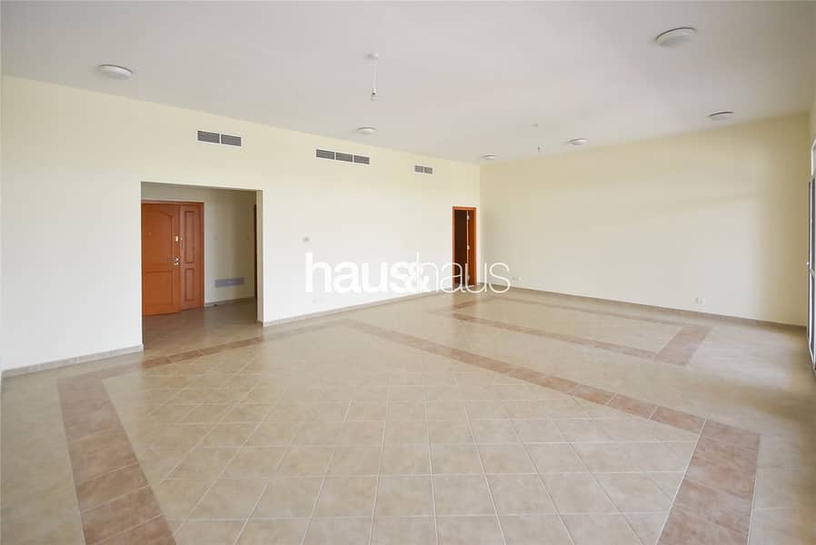 3 Vacant | Large Terrace | 3 bed + Maids | Lake View