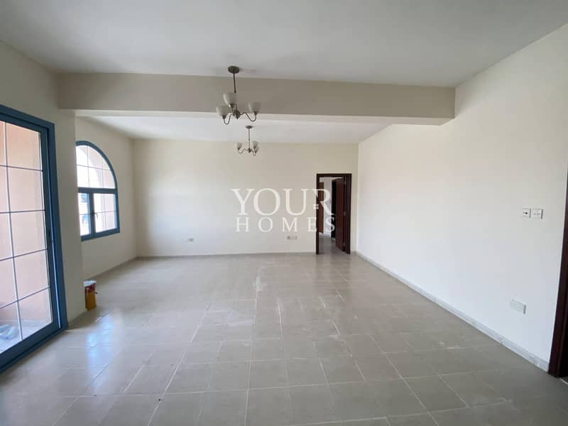 7 BS | Spacious 1bhk || Double Balcony|| Close RTA Bus Stop