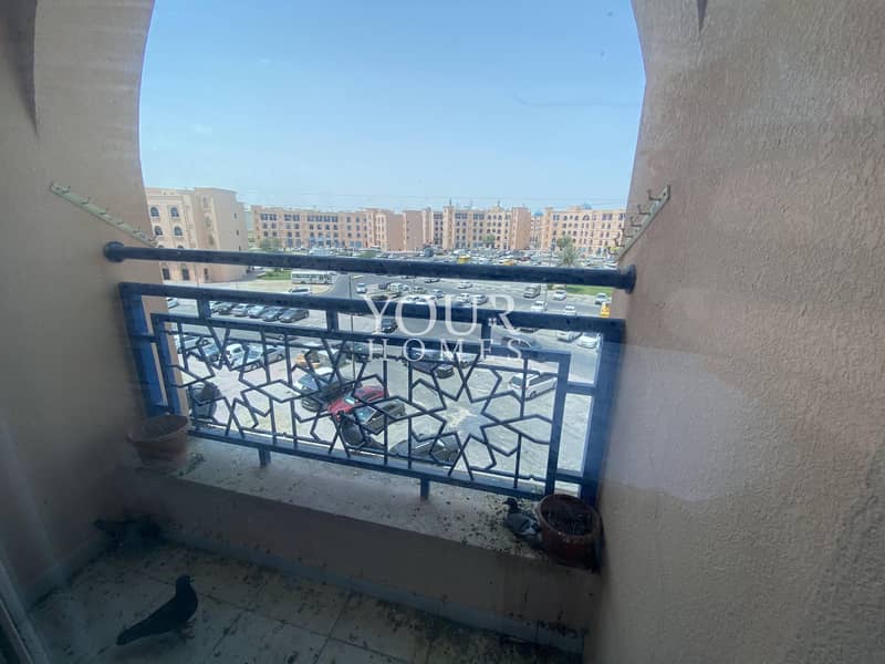 13 BS | Spacious 1bhk || Double Balcony|| Close RTA Bus Stop