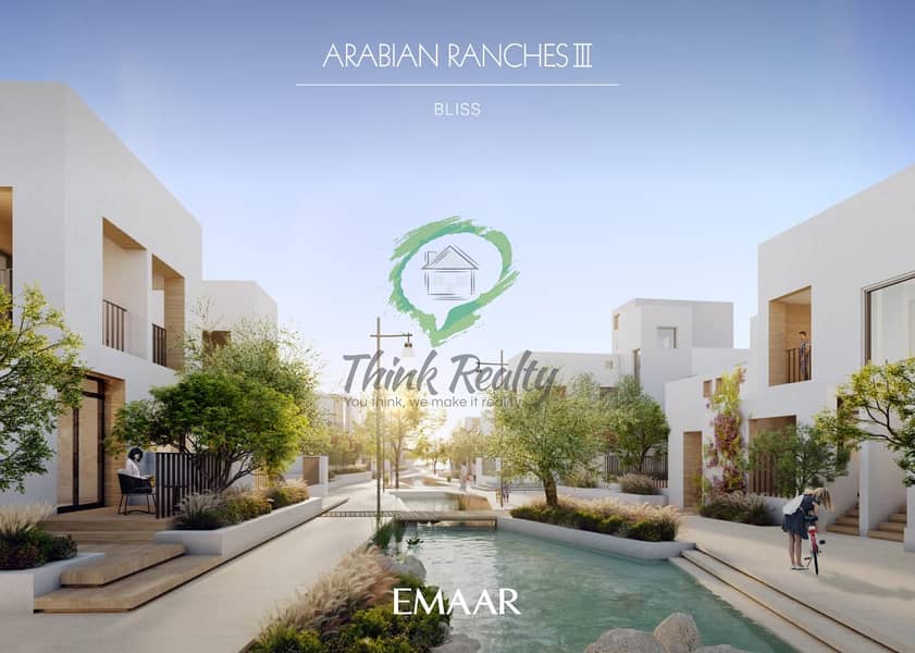 15 Bliss Arabian Ranches  3 | 4 BHK Villa