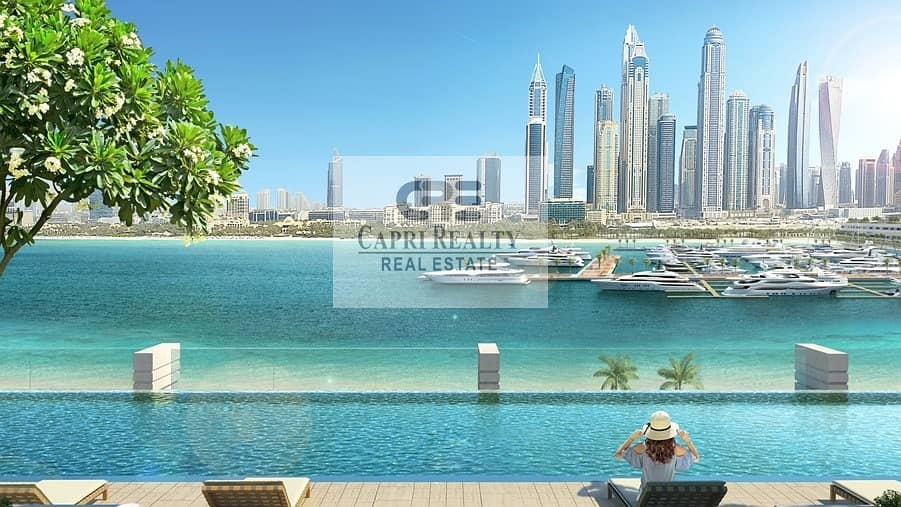 5 7 yrs payment plan|Beach access|Sea and Marina View| EMAAR