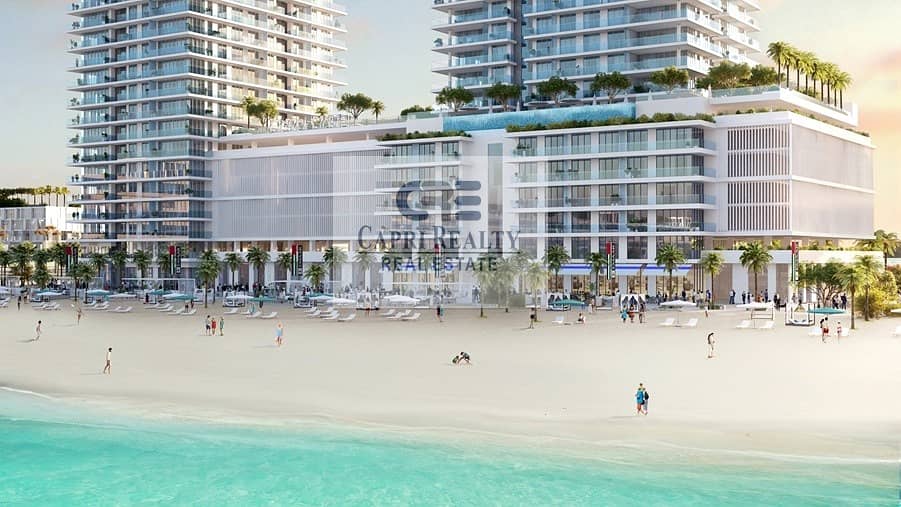 2 7 yrs payment plan|Beach access|Sea and Marina View| EMAAR