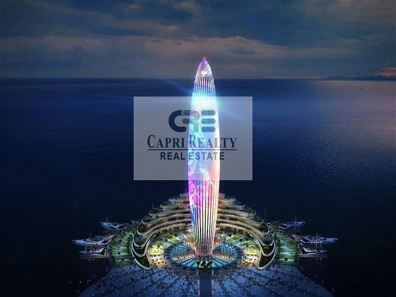 12 Pay in 6.5 years | Sea View | Private beach|NEW TOWER