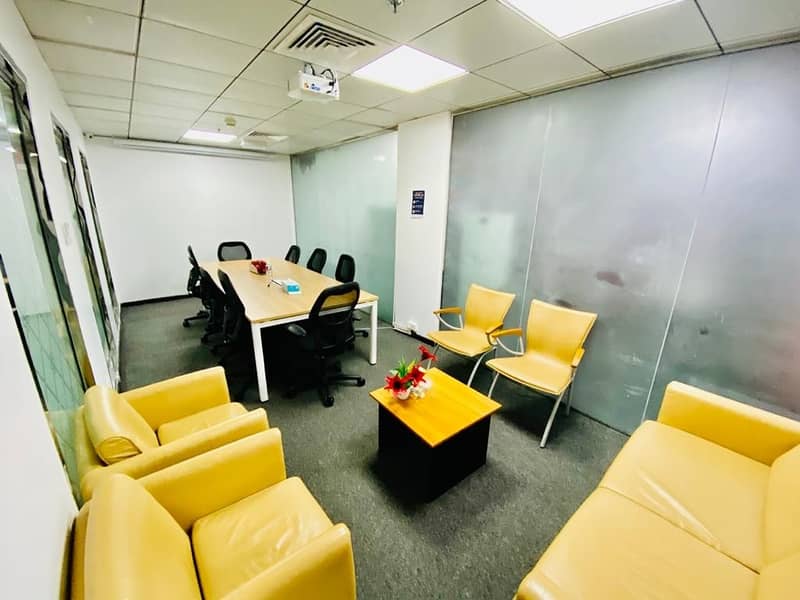 4 Extravagant Furnished Office In A Hassle Free Location