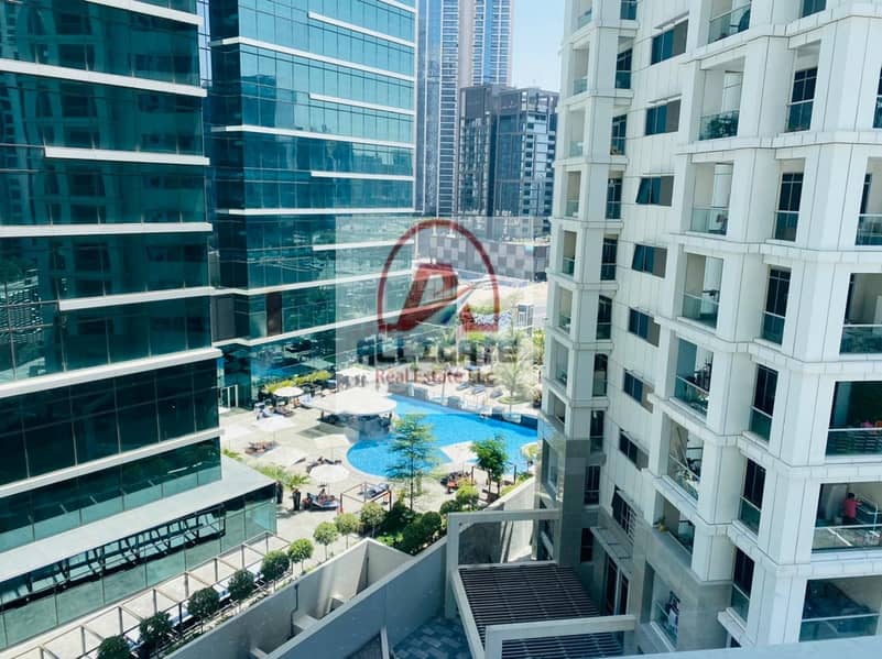 11 SB3 Partially Furnished With Partition  for rent in business bay
