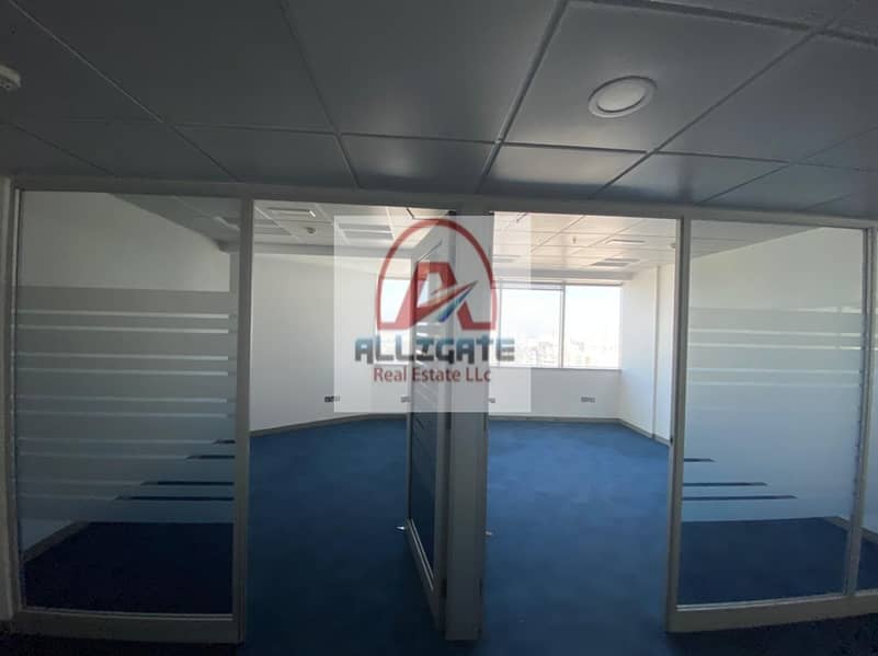 3 Dewa And AC Include fitted with partitions office for rent in SZR