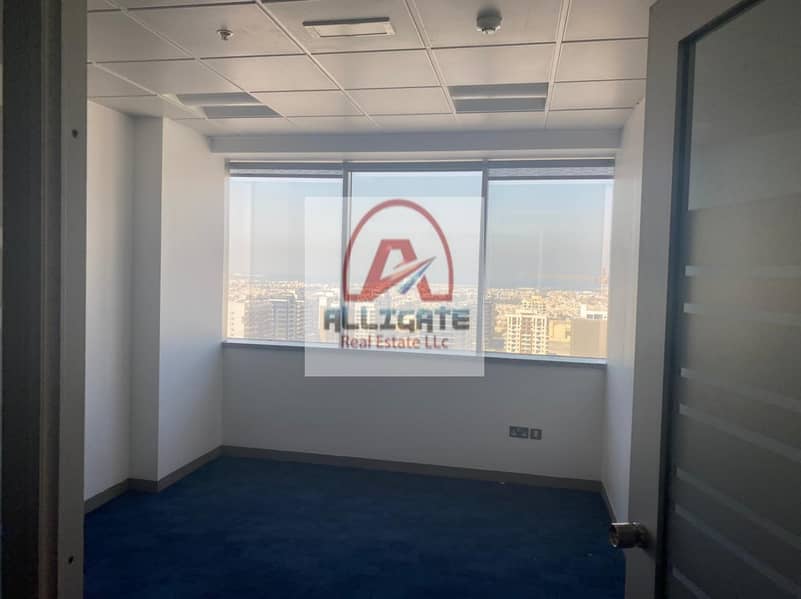 10 Dewa And AC Include fitted with partitions office for rent in SZR