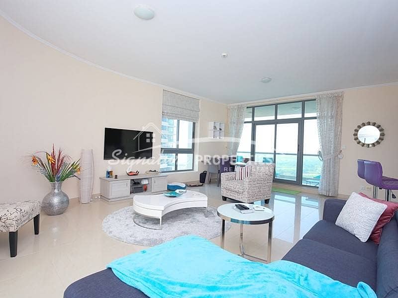 Exclusive and Explosive deal of 2BR with golf view in links west