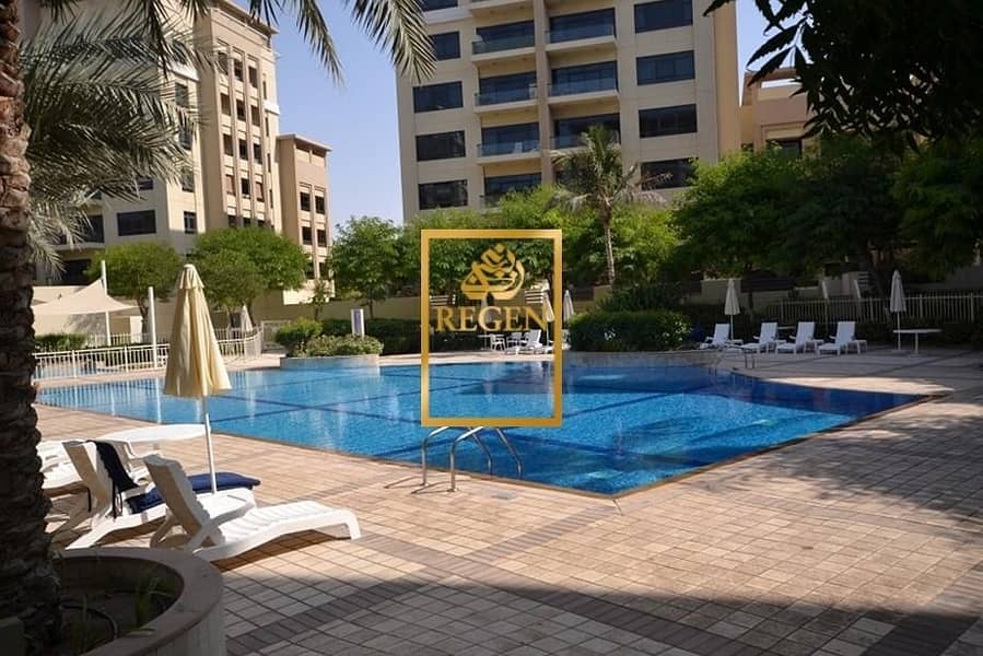 Pool View - Three Bedroom Hall Apartment Available For Rent in The Greens