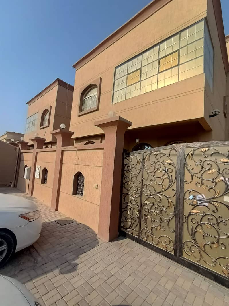 For rent in Ajman, Al Mowaihat area, a two-storey villa
 Ashkeb Super Lux c