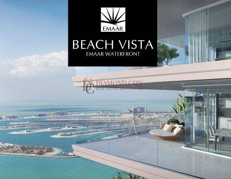 Emaar Beach Front living| Palm View Sea View | Dubai Harbour
